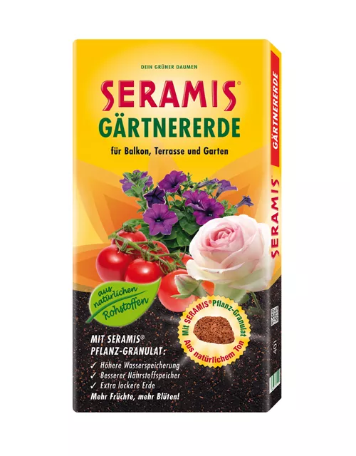 Seramis Gärtnererde 2plus1 40 l