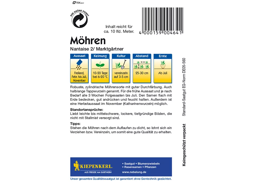 Möhre 'Nantaise 2'