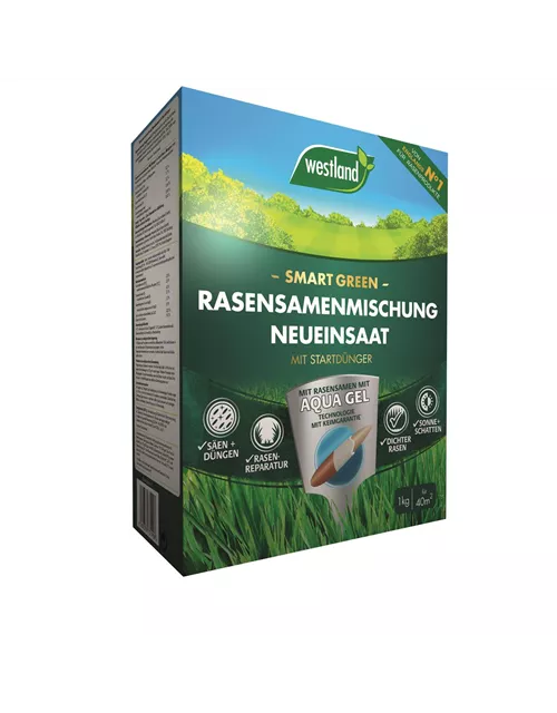 Westland Rasensamenmischung Neueinsaat "Smart Green"