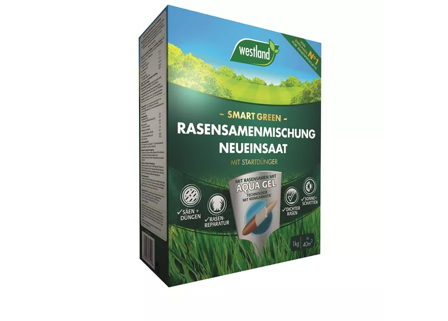 Westland Rasensamenmischung Neueinsaat "Smart Green"
