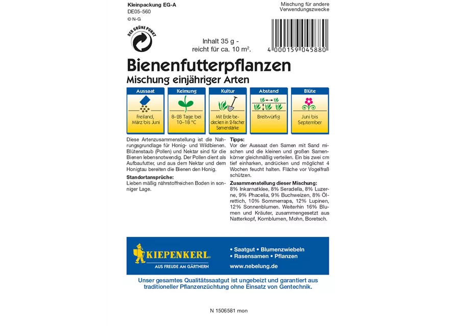 Bienenfutterpflanzen