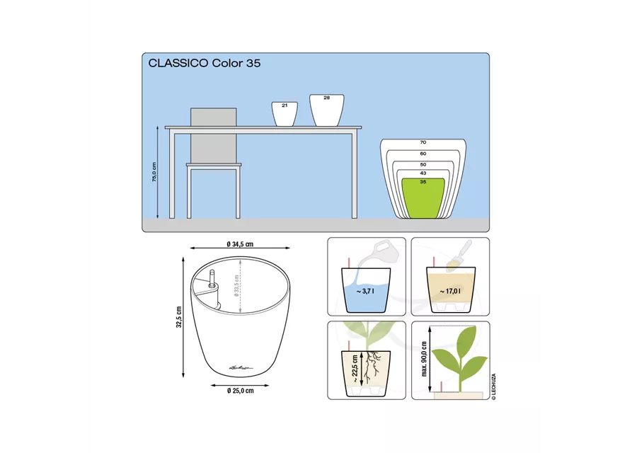 LECHUZA CLASSICO Color 35 