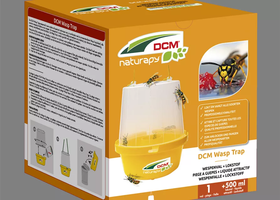 Naturapy Wasp Trap Wespenfalle inkl. 500 ml Wespen-Lockstoff