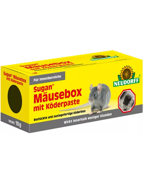 Sugan Mäusebox mit Köderpaste