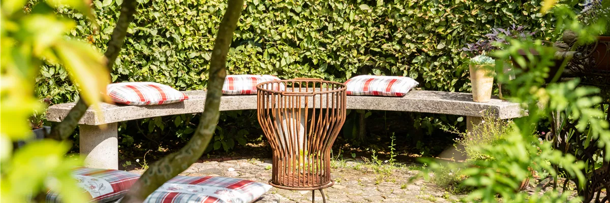 Feuerstelle im Garten