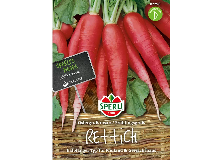 Rettich 'Ostergruß Rosa 2'