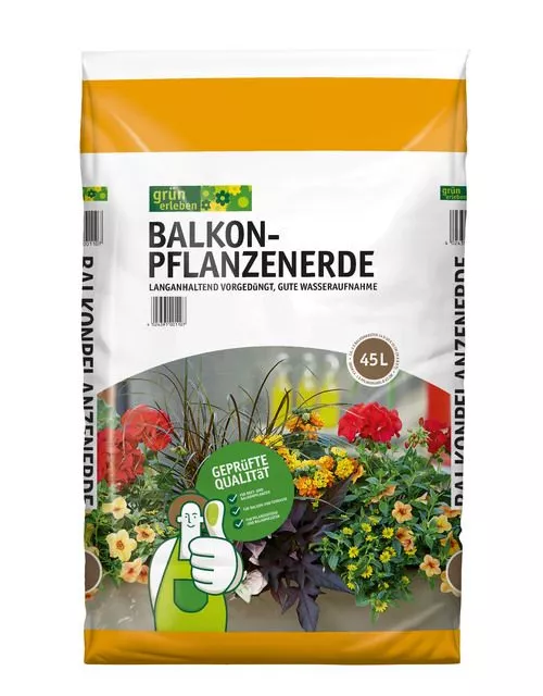 Grün erleben Balkonpflanzenerde