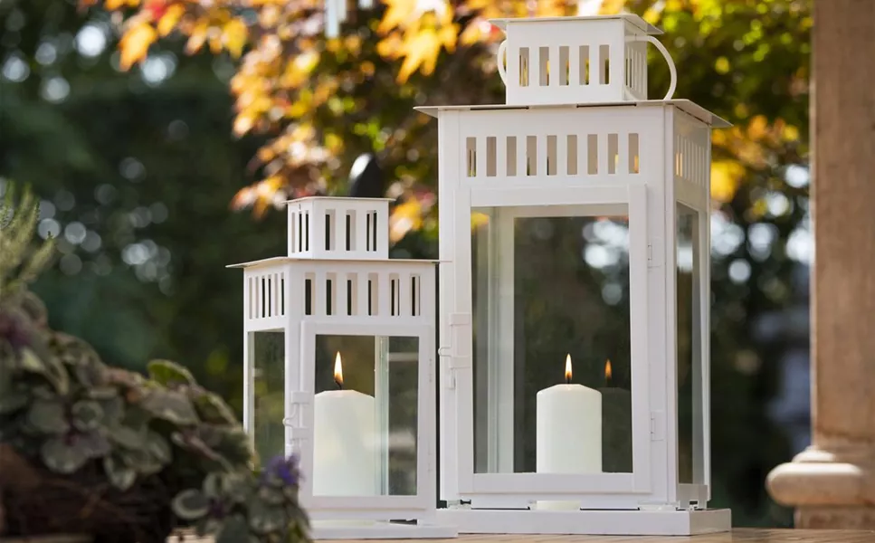 Gemütliche Gartenstimmung - Dekoration für draußen