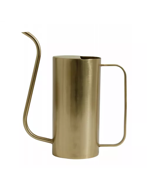 Gießkanne von NORDAL in Messing gold für Zimmerpflanzen 1,7 L