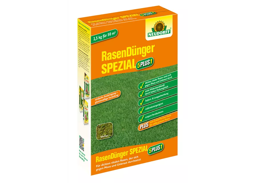 Neudorff RasenDünger SPEZIAL 5PLUS1