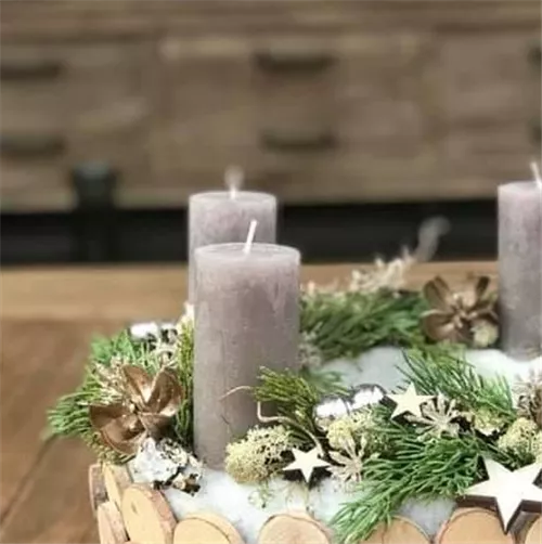 Workshop Adventskranz im Oldenburger Wohngarten in Etzhorn