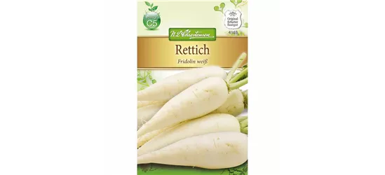 Rettich 'Fridolin weiß'