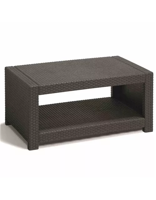 Monaco Loungeset, graphit 2Sessel,1Bank,1Tisch,Kissen