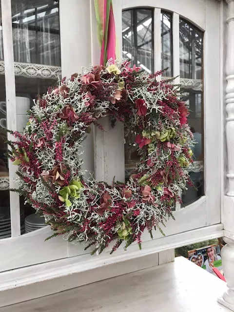 DIY-Workshop Nr. 2 'Herbstzauber - farbenfroher Türkranz'