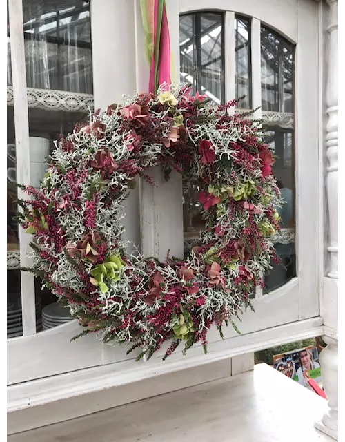 DIY-Workshop Nr. 4 'Herbstzauber - farbenfroher Türkranz' - Kopie