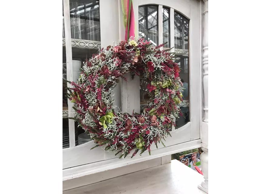 DIY-Workshop Nr. 4 'Herbstzauber - farbenfroher Türkranz' - Kopie