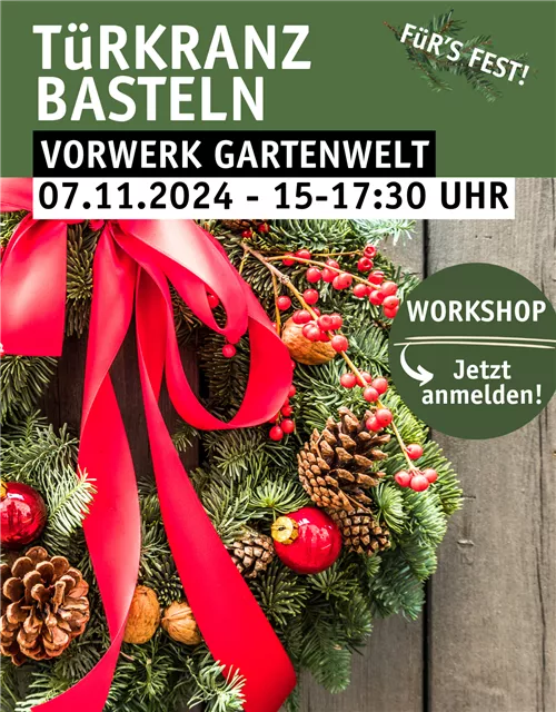 DIY-Workshop Türkranz binden