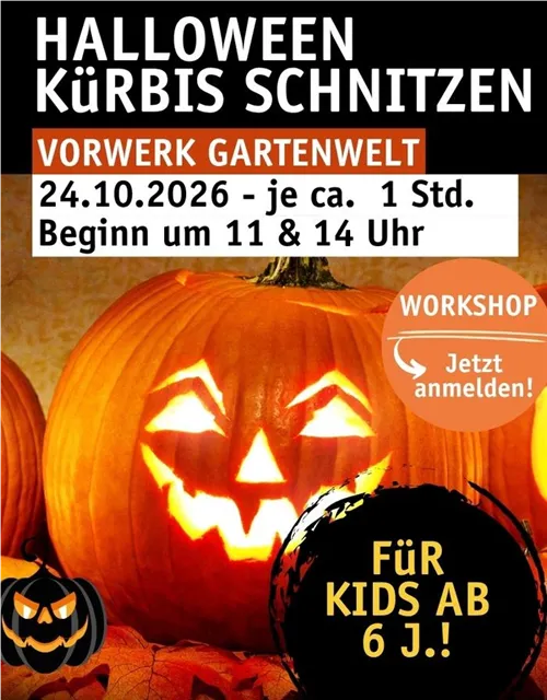 HALLOWEEN KüRBIS SCHNITZEN für kids ab 6 J.
