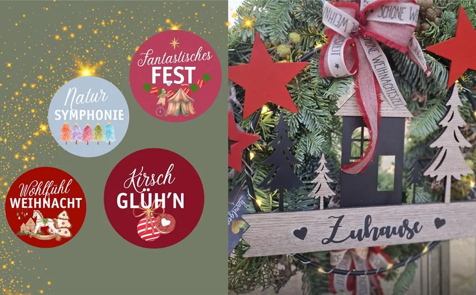 IN UNSEREN GARTENMäRKTEN: - WEIHNACHTEN!