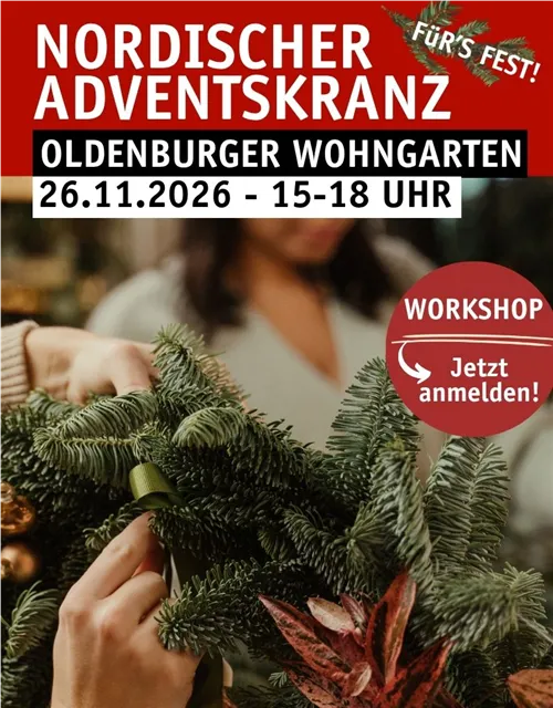 DIY-Workshop Nr. 2 'Nordischer Adventskranz'