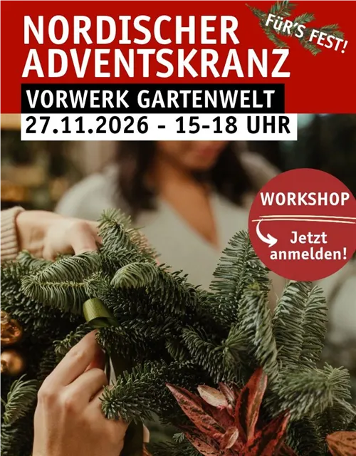 DIY-Workshop Nr. 4 'Nordischer Adventskranz'
