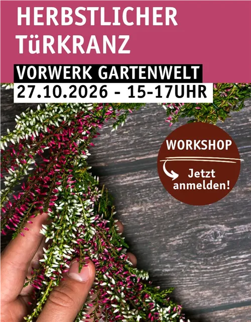 DIY-Workshop Türkranz dekorieren